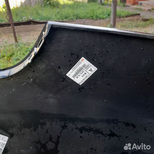 Бампер chevrolet aveo задний