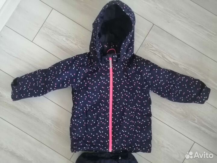 Демисезонный костюм для девочки 104