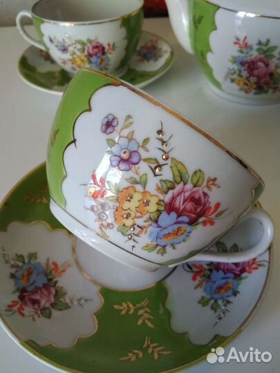 Чайный сервиз СССР Полонное1953- 1957г