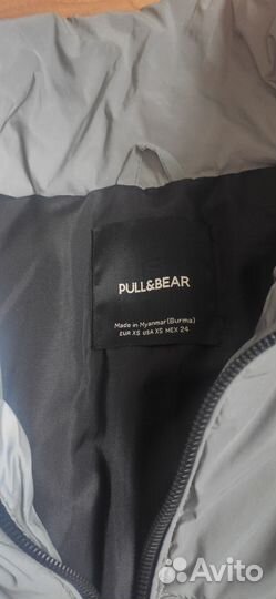 Куртка женская Pull and Bear светоотражающая