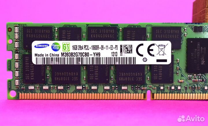 DDR3 L ECC REG samsung 16GB 1333 MHz 2Rx4 Server