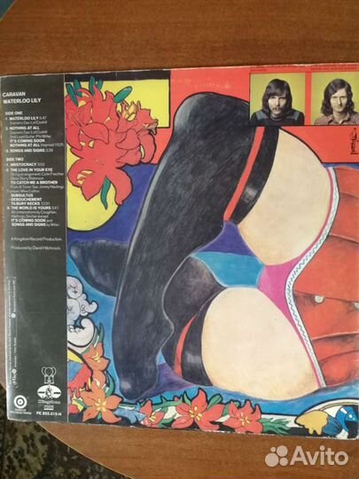 Caravan Waterloo Lily 1972 pink Elifant редкость