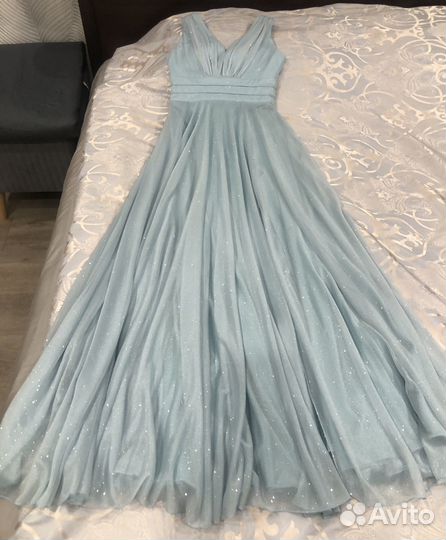 Вечернее платье в пол 42