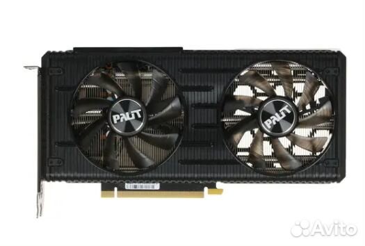 Видеокарта Palit RTX3060Ti dual 8Gb OC Б/У