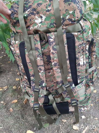 Рюкзак туристический на 120 литров с каркасом