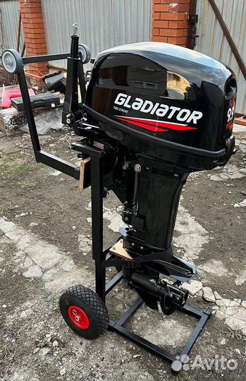 Лодка с мотором Gladiator E 380PRO кмф + 9.9 PRO F