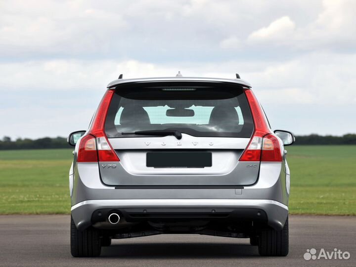 Спойлер Volvo V70, XC70 (07-16) CT