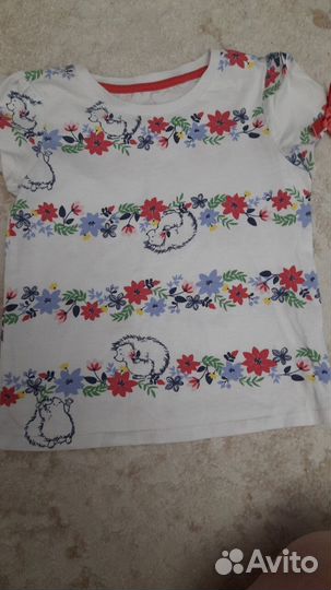 Футболки для девочки 3-5 лет