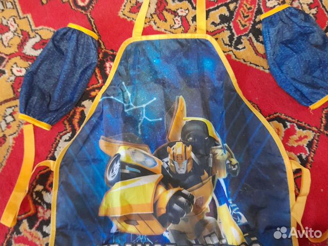 Фартук для рисования с налоконтиками в идеал.сост