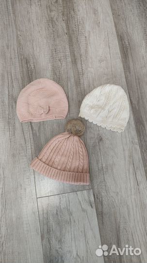 Шапка весенняя hm 86/92 Цена за 3 шт