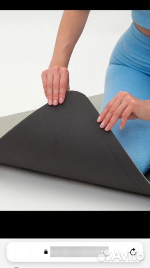Коврик для йоги и фитнеса