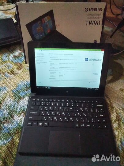 Планшет irbis tw 98