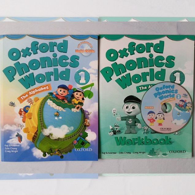 Oxford Phonics World 1 The Alphabet новый комплект