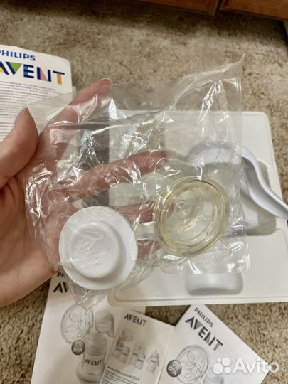 Молокоотсос avent ручной