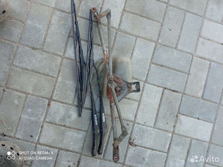 Трапеция дворников с моторчиком Фольксваген кадди