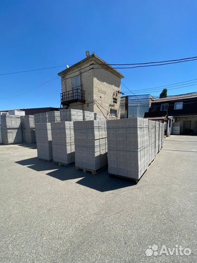 Пеплоблок М35 390х190х190