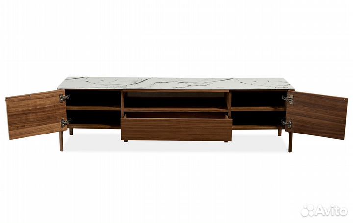 Тумба под тв с камнем