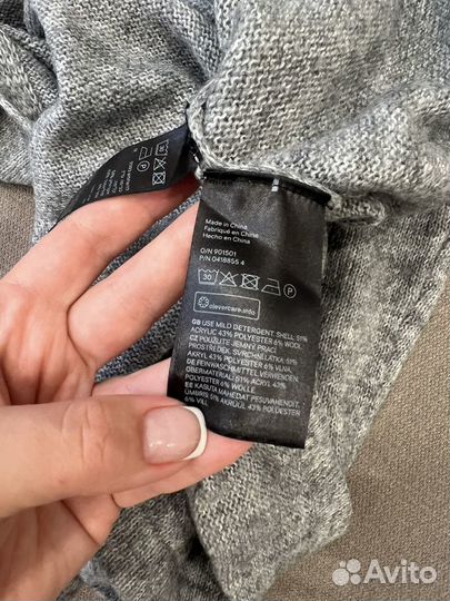 Платье свитер hm