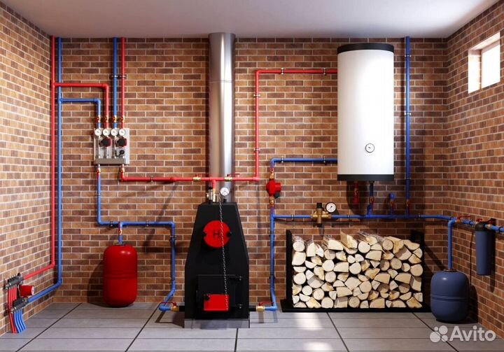 Твердотопливный котёл 50 квт