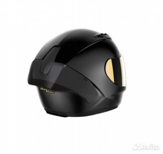 Мотошлем nolan N60-6 sport Flat Black/Gold