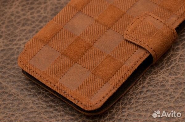 Чехол новый из натур.замши для телефона,смартфона