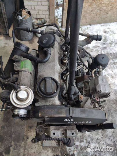 Двигатель Volkswagen Golf 4 (1997 - 2006) 1.9 AGR