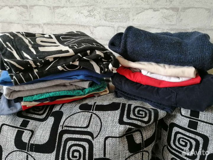 Вещи пакетом на мальчика 128 рост