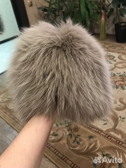 Шапка из чернобурки