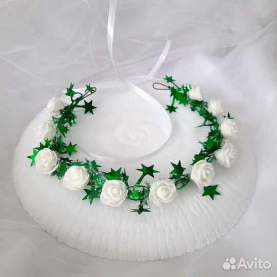 Ободки с цветами