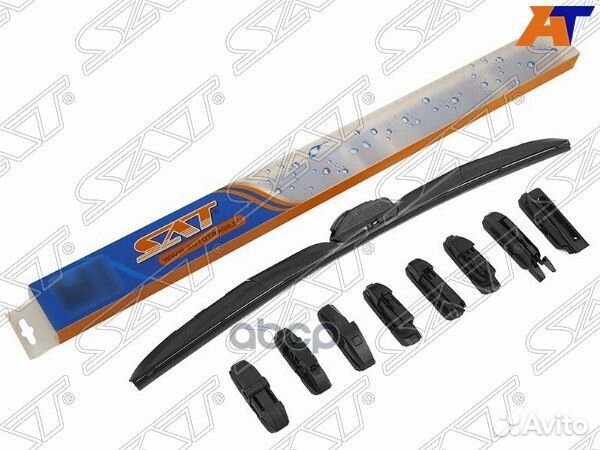 Щетка стеклоочистителя гибридная (в пластиковом