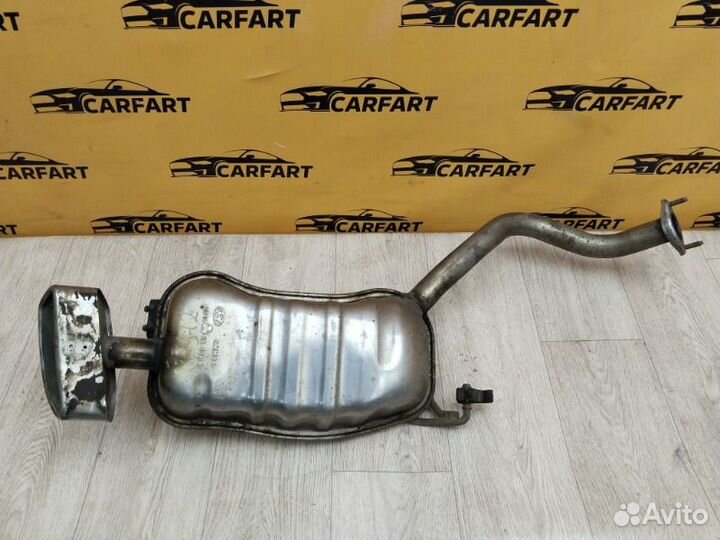 Глушитель левый Hyundai Santa Fe 2 CM D4HB 2012