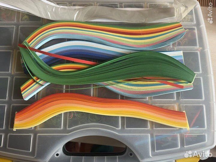 Резинки для плетения и карвинг бумага