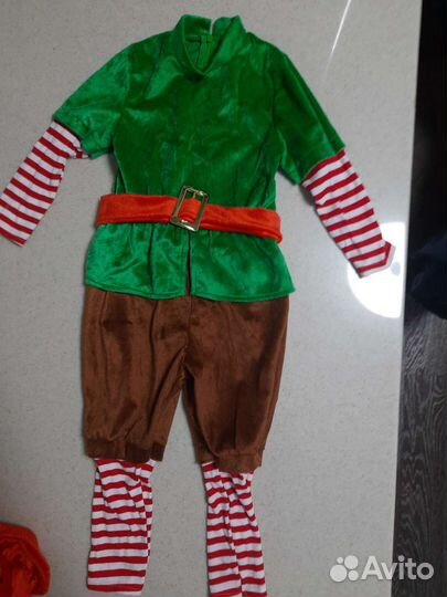 Новогодний костюм гнома 104