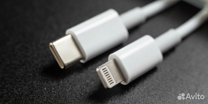 Кабель usb type c lightning apple оригинал 1м