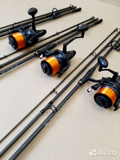 Комплекты карповых удилищ с катушками №24