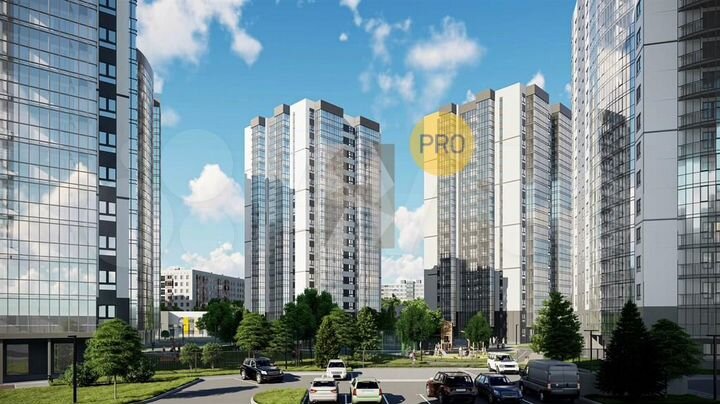 Квартира-студия, 28,1 м², 5/24 эт.