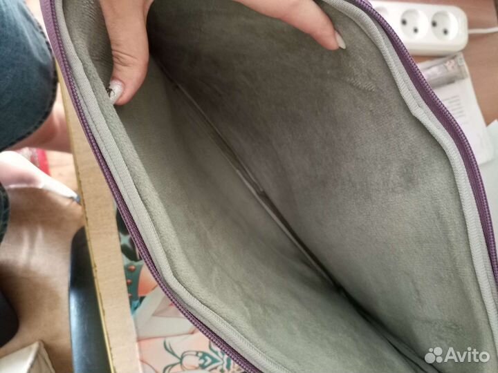 Чехол для ноутбука, 15-16 дюймов, фиолетовый