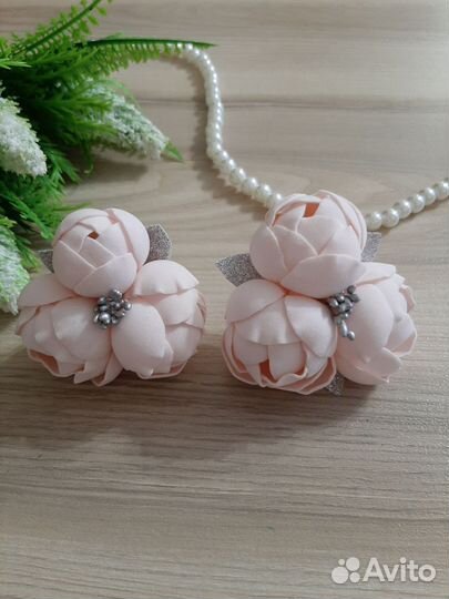 Резинки для волос ручной работы