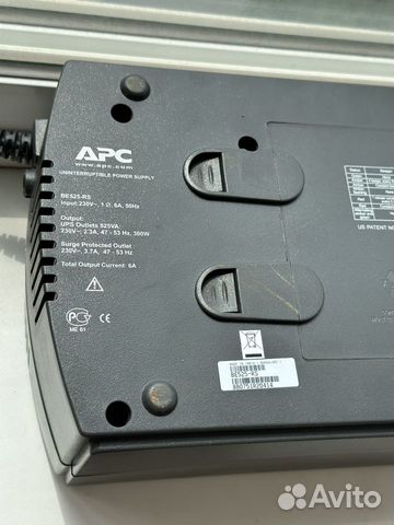 Ибп APC Back-UPS ES BE525-RS, 525вa объявление продам