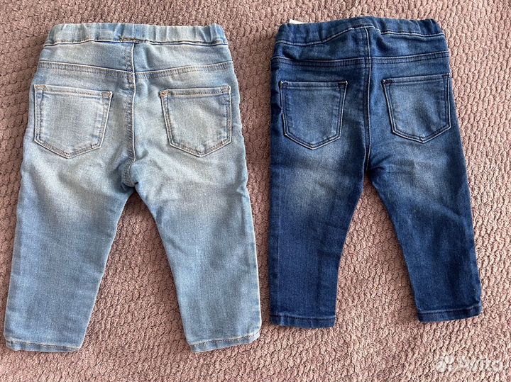 Джинсы hm для девочки 74