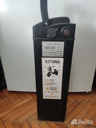 Аккумулятор 60v 21ah