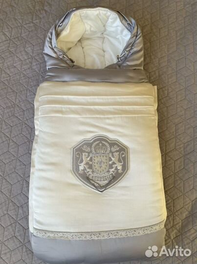 Роскошный зимний конверт на выписку choupette