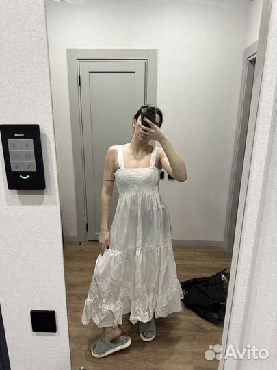 Платье сарафан Zara в пол