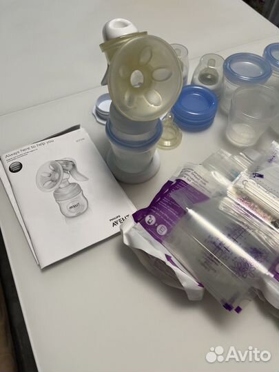 Молокоотсос avent ручной