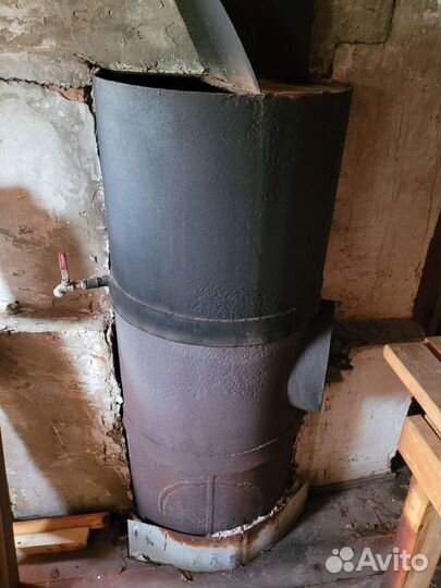 Печь для бани из трубы