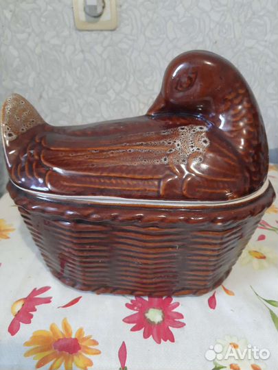 Утятница керамическая