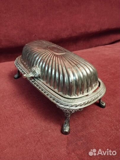 Икорница Германия мельхиор