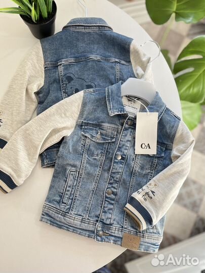 Куртка джинсовая 92 C&A новая