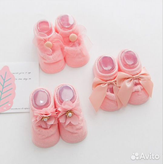 Детские носки для девочки новые
