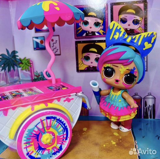 LOL Furniture Splatters (клякса) + Art cart